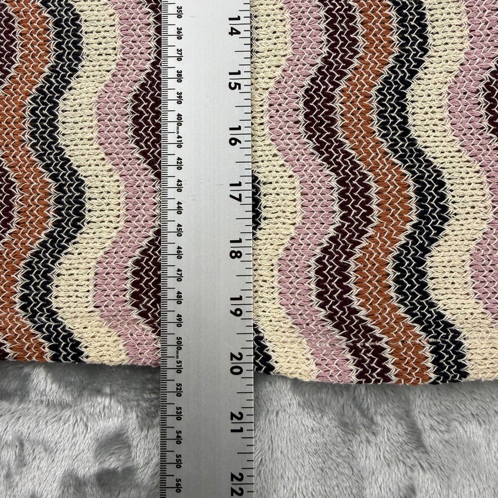 Reclaimed Vintage WMN Multi Color Wavy Stripe Knit Long Sleeve Top Medium NEW - Picture 6 of 15